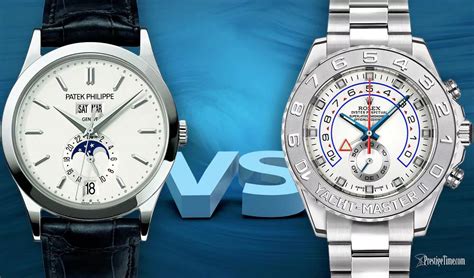 Rolex vs patek watches